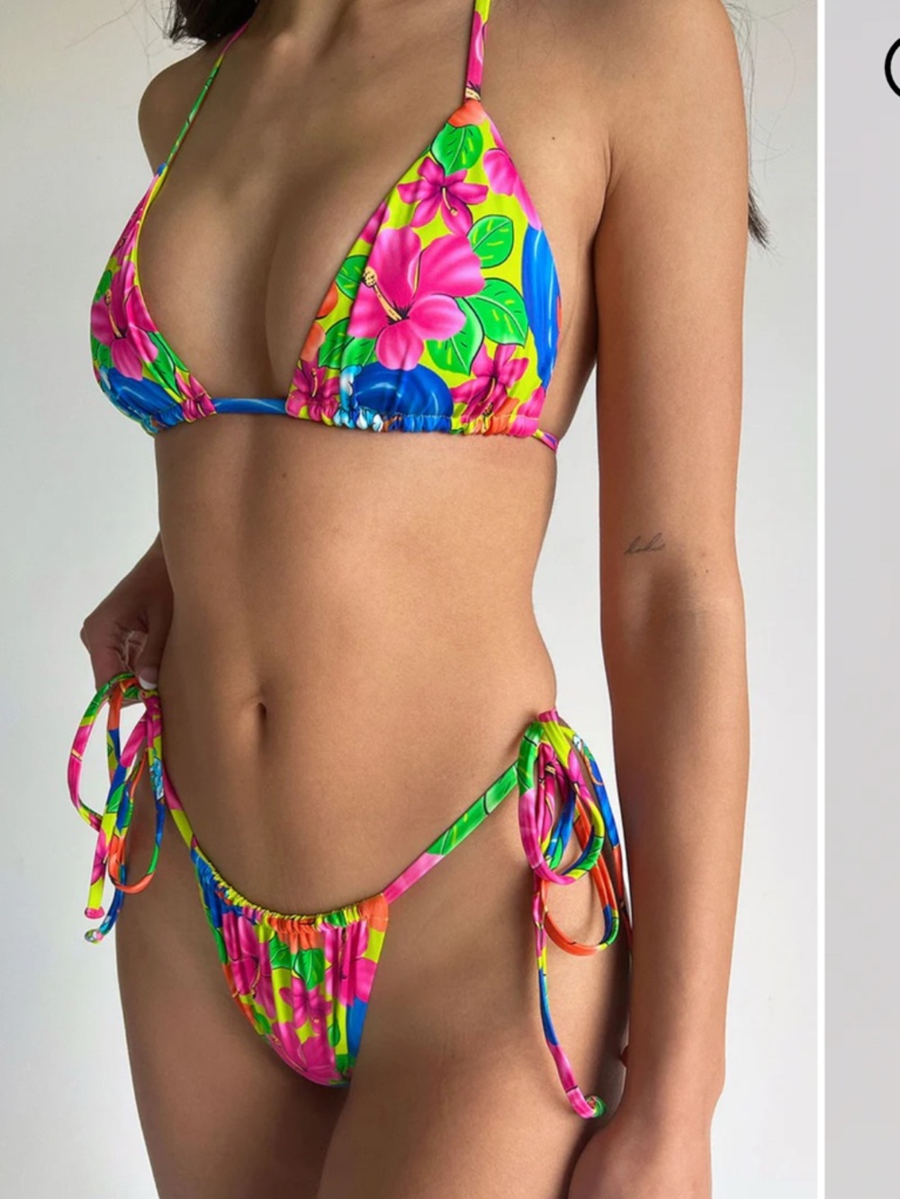 Frankie’s Bikini Tropical Floral Set